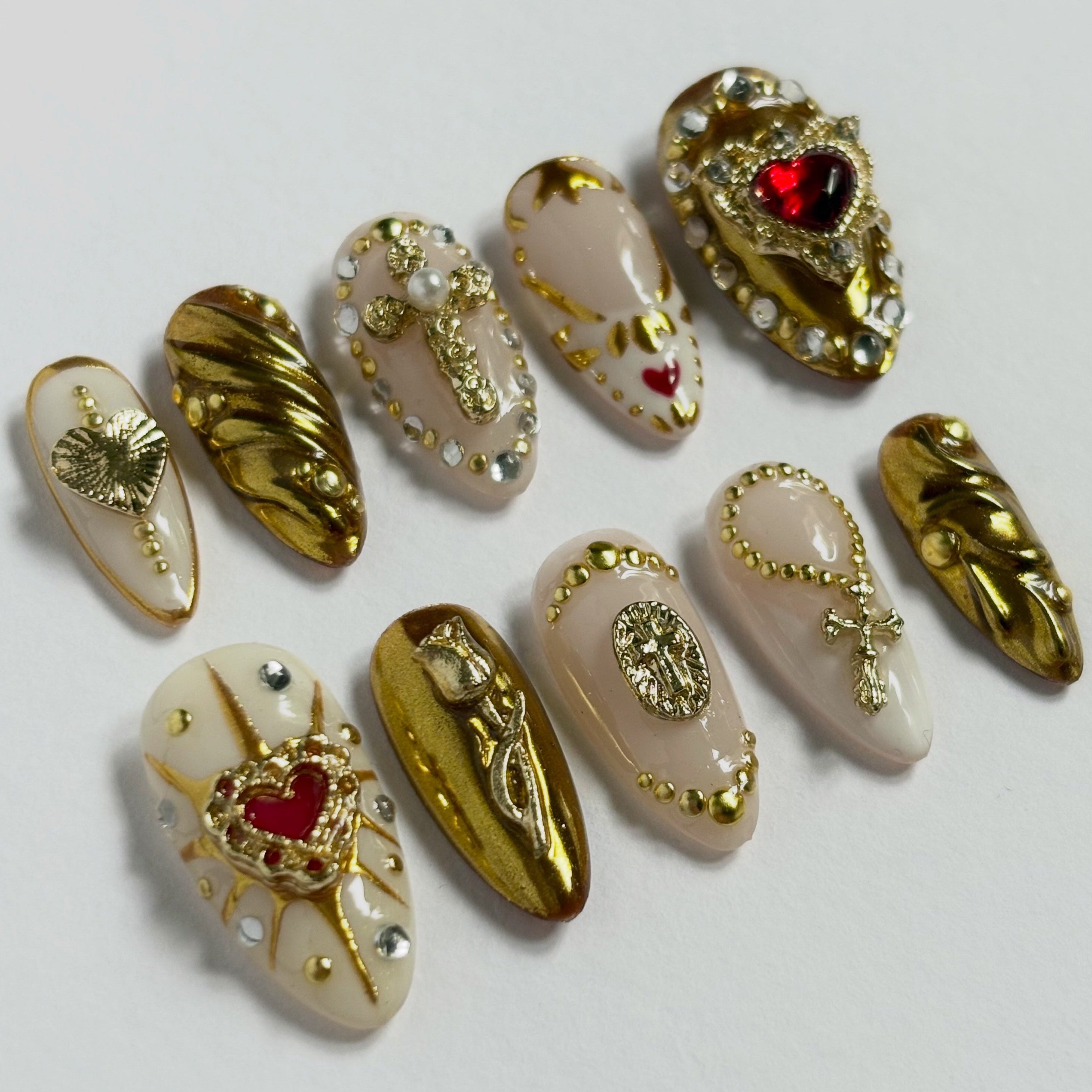 Golden Rhinestone -setti
