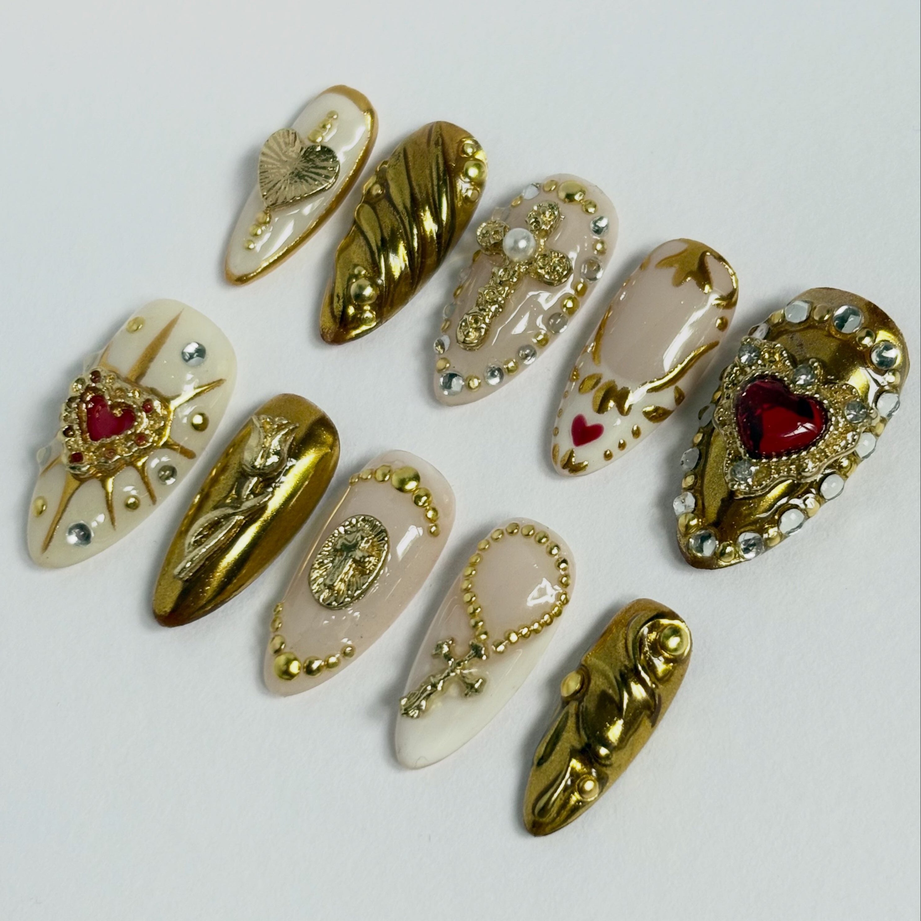Golden Rhinestone -setti