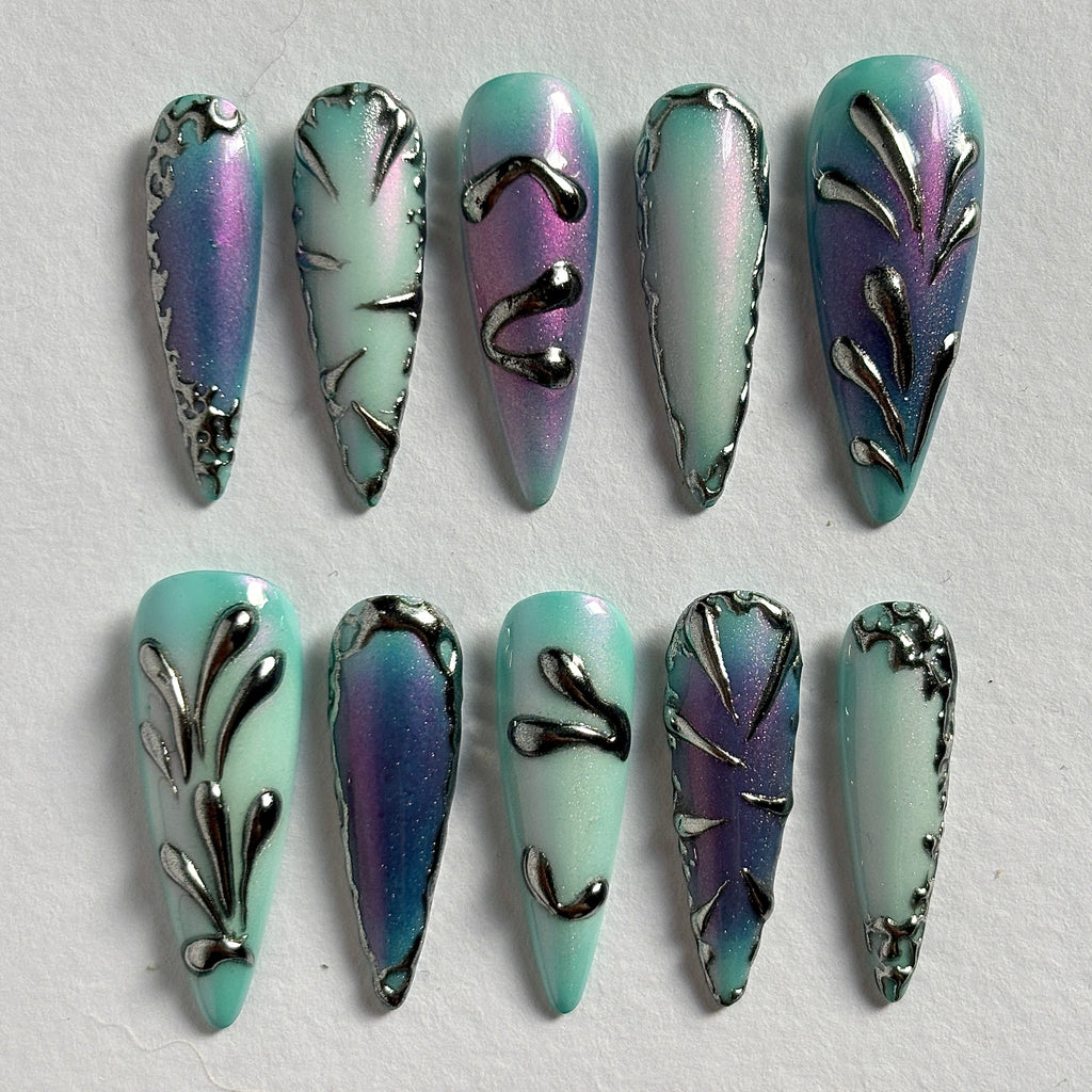 Teal Aura Set