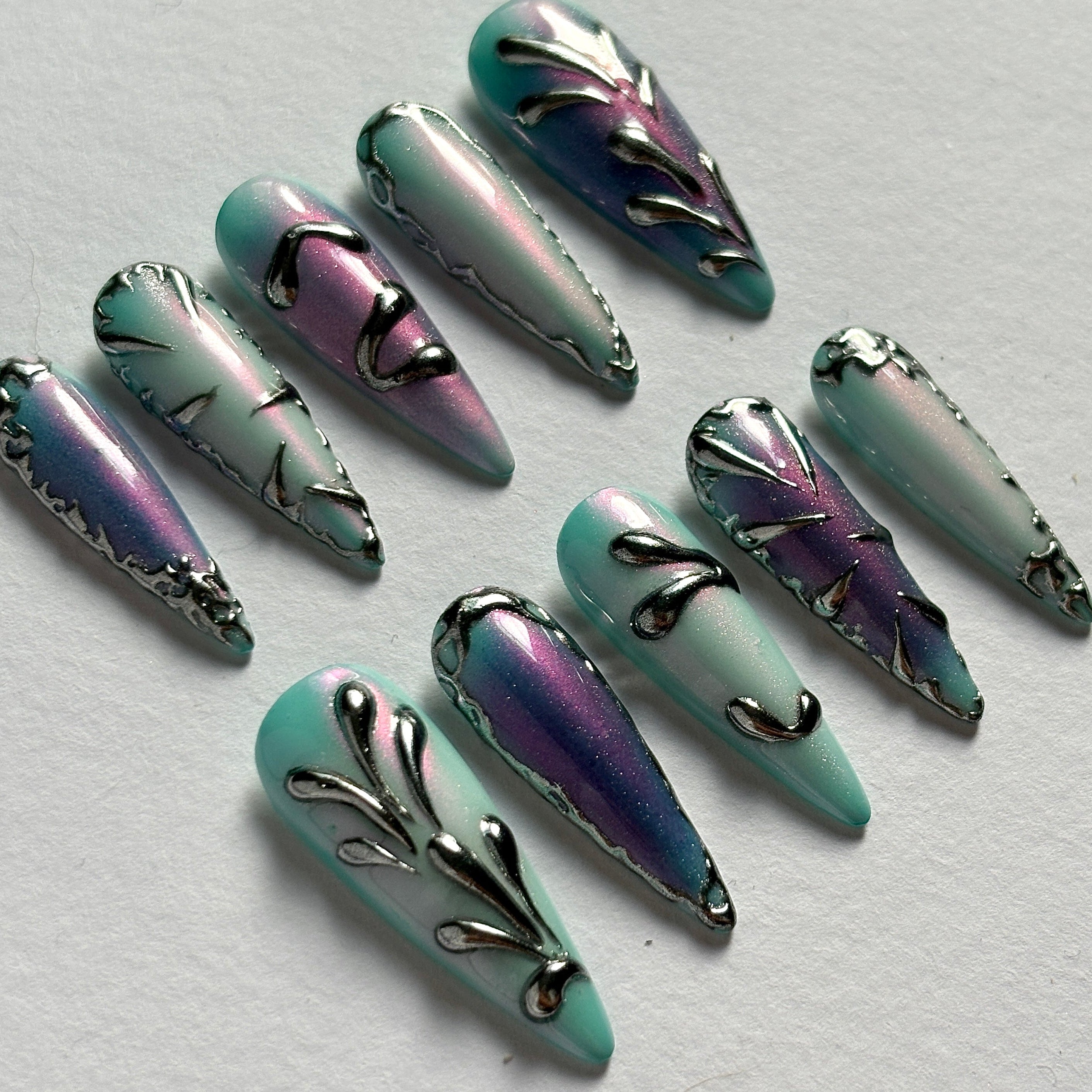 Teal Aura Set