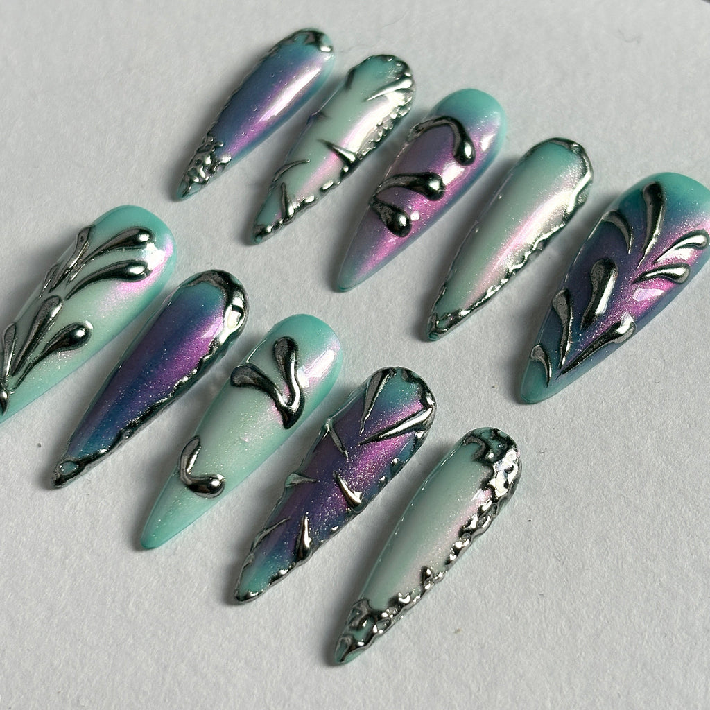 Teal Aura Set