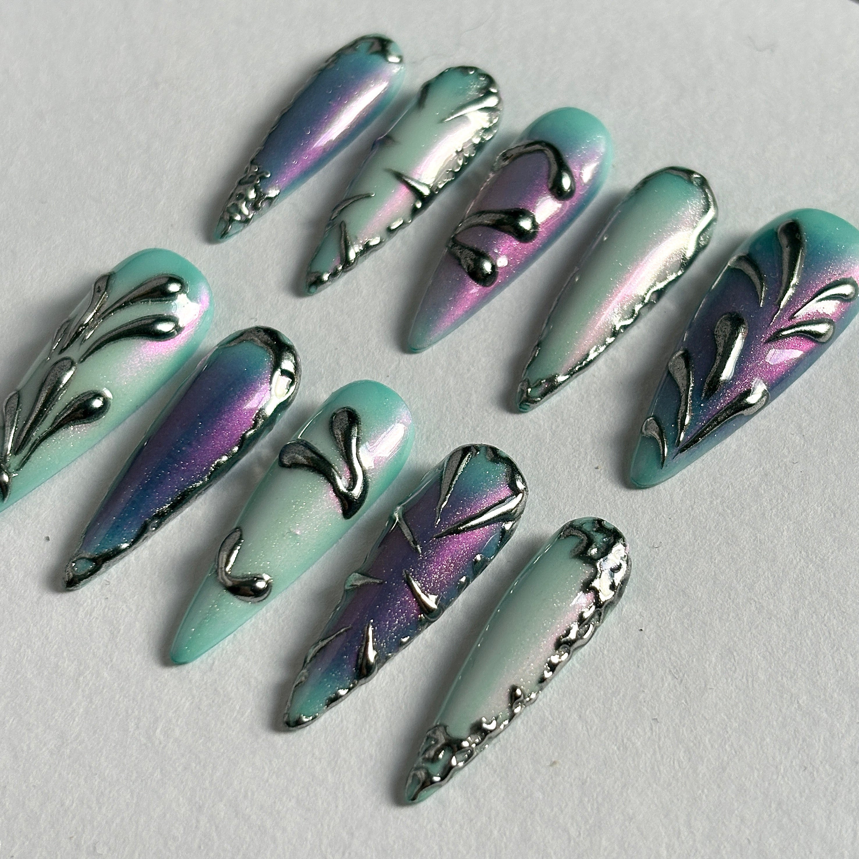 Teal Aura Set
