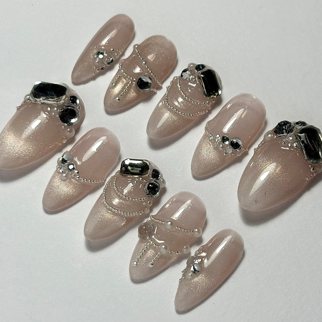 Soft Nude Cat Eye Set