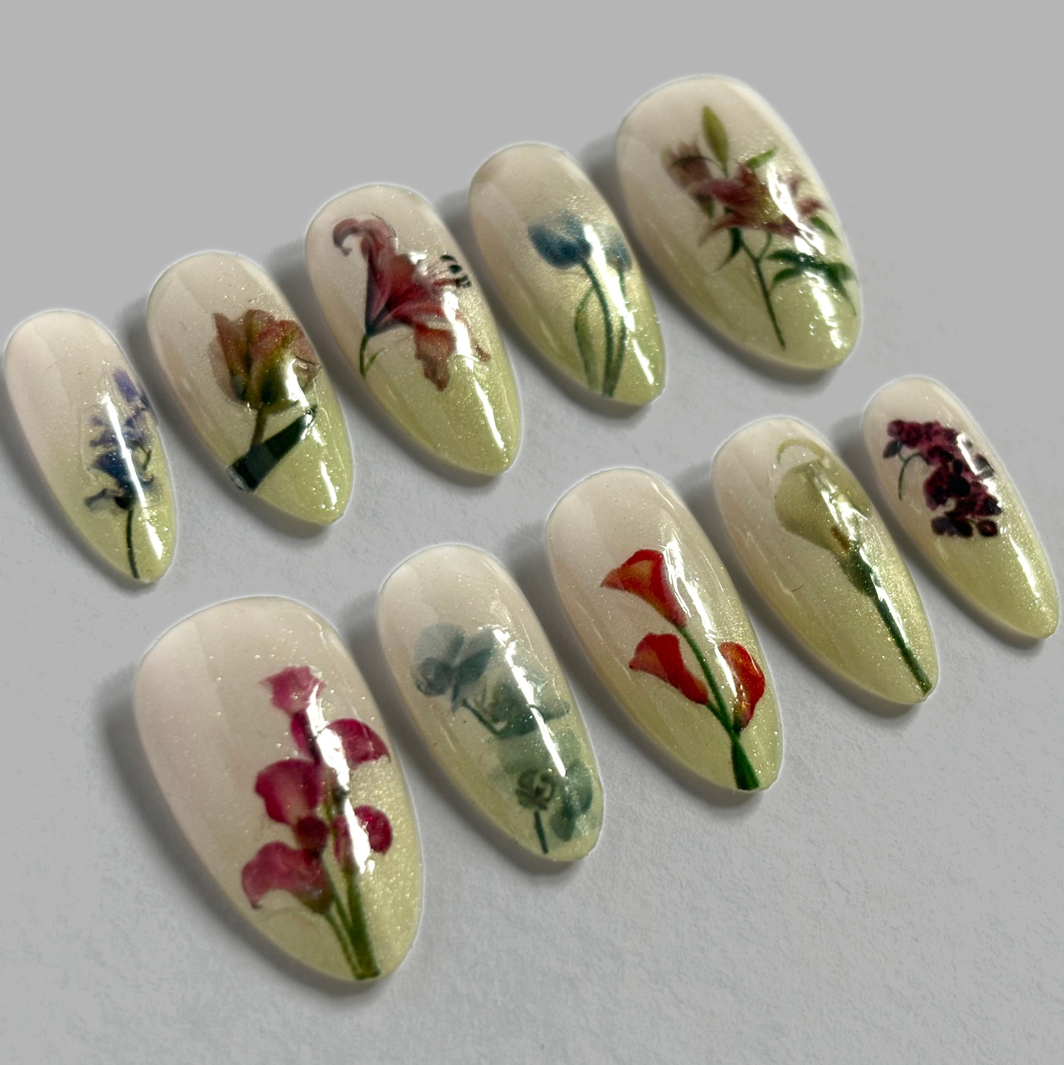 Flowery Cat Eye -setti
