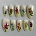 Flowery Cat Eye Set